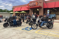 Getting ready to ride to Lexington, VA for Chapter Challenge